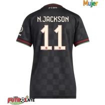 Camiseta Bayern Munich Nicolas Jackson #11 Tercera Equipación para mujer 2025-26 manga corta